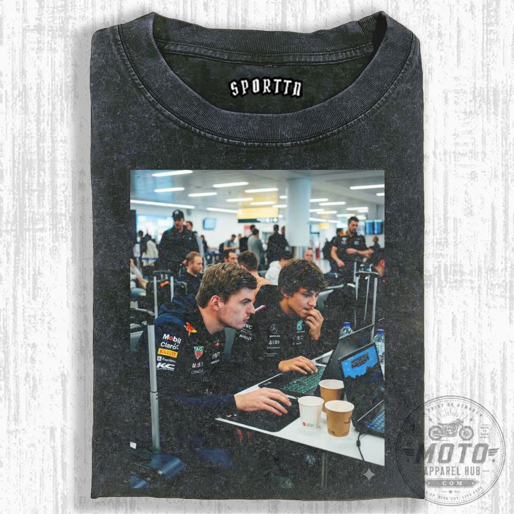 Formula 1 Racing Tee featuring Max Verstappen and Kimi Antonelli 6 Formula 1 Racing Tee featuring Max Verstappen and Kimi Antonelli