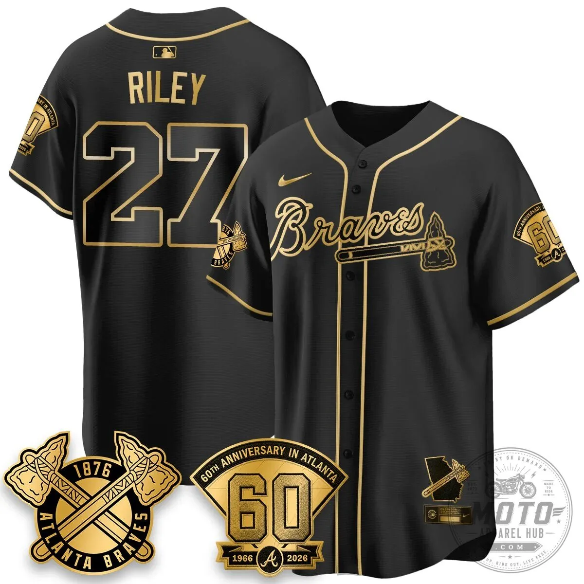 Atlanta Braves Ozzie Albies 60th Anniversary Special Edition Baseball Jersey 42 Atlanta Braves Ozzie Albies 60th Anniversary Special Edition Baseball Jersey