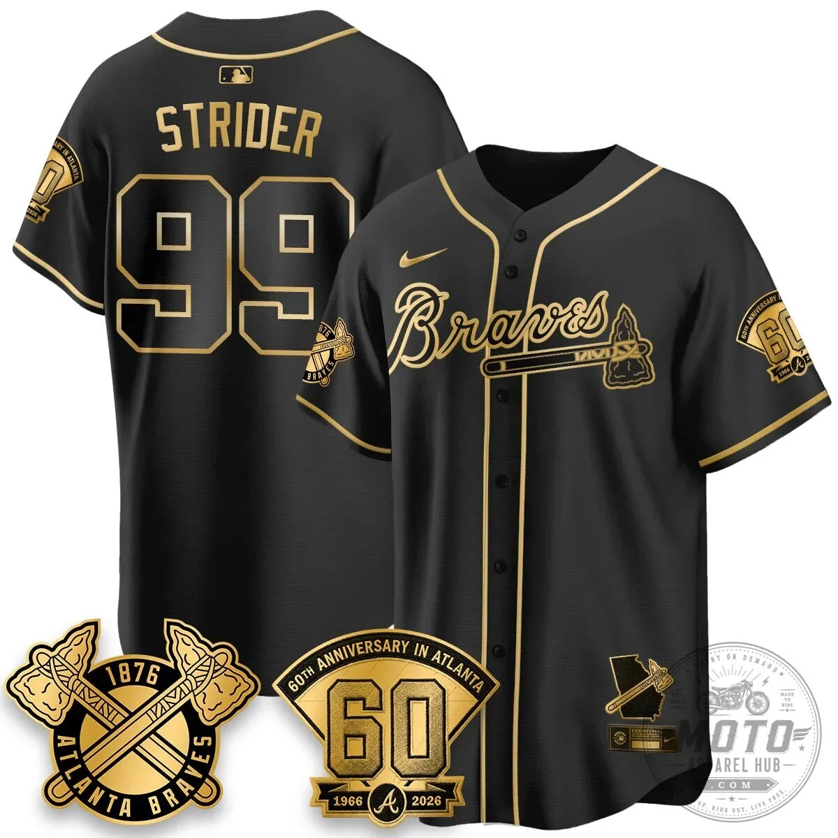 Atlanta Braves Ozzie Albies 60th Anniversary Special Edition Baseball Jersey 44 Atlanta Braves Ozzie Albies 60th Anniversary Special Edition Baseball Jersey