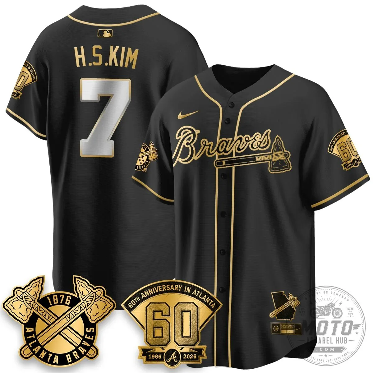 Atlanta Braves Ozzie Albies 60th Anniversary Special Edition Baseball Jersey 52 Atlanta Braves Ozzie Albies 60th Anniversary Special Edition Baseball Jersey