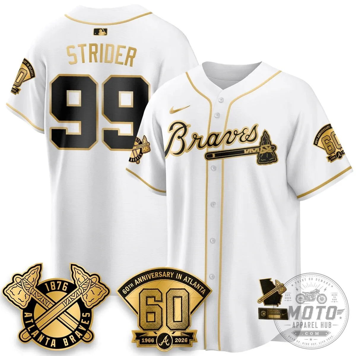 Atlanta Braves Ozzie Albies 60th Anniversary Special Edition Baseball Jersey 71 Atlanta Braves Ozzie Albies 60th Anniversary Special Edition Baseball Jersey