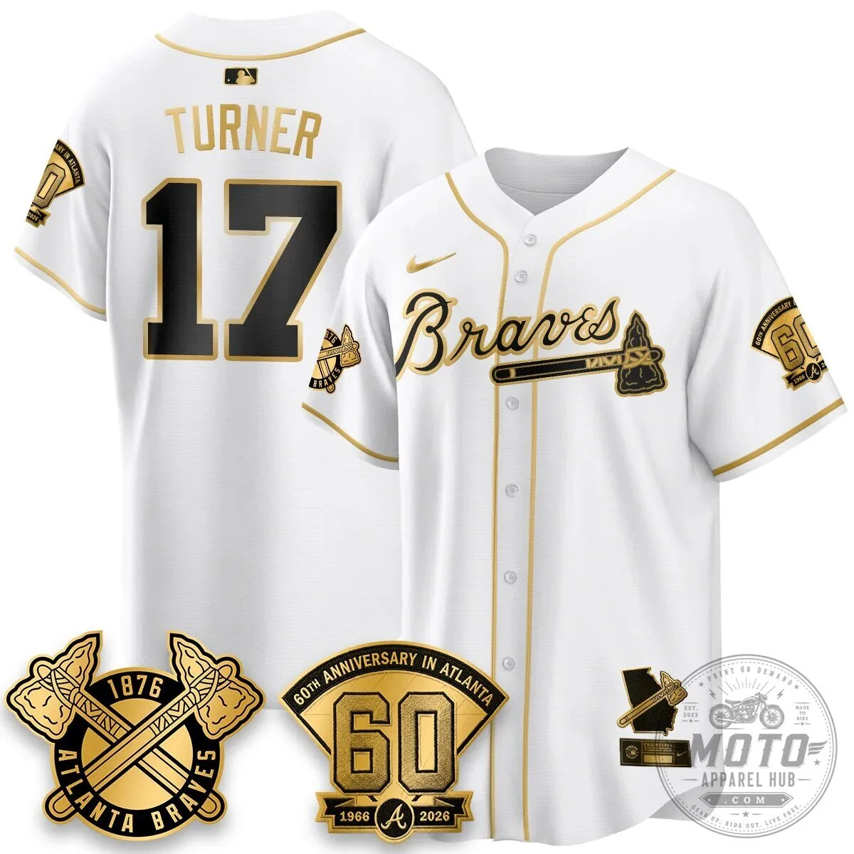 Atlanta Braves Ozzie Albies 60th Anniversary Special Edition Baseball Jersey 75 Atlanta Braves Ozzie Albies 60th Anniversary Special Edition Baseball Jersey