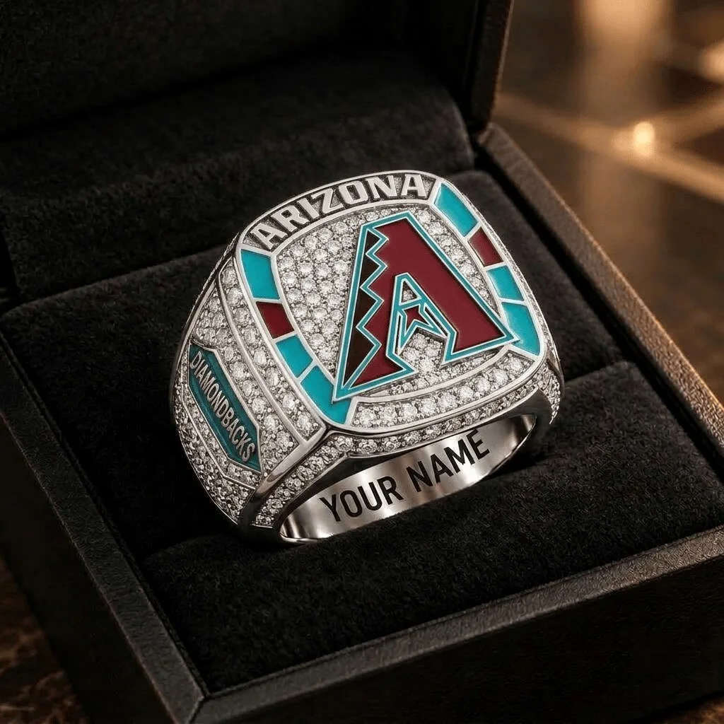 Arizona Diamondbacks MLB World Series Championship Ring Personalized