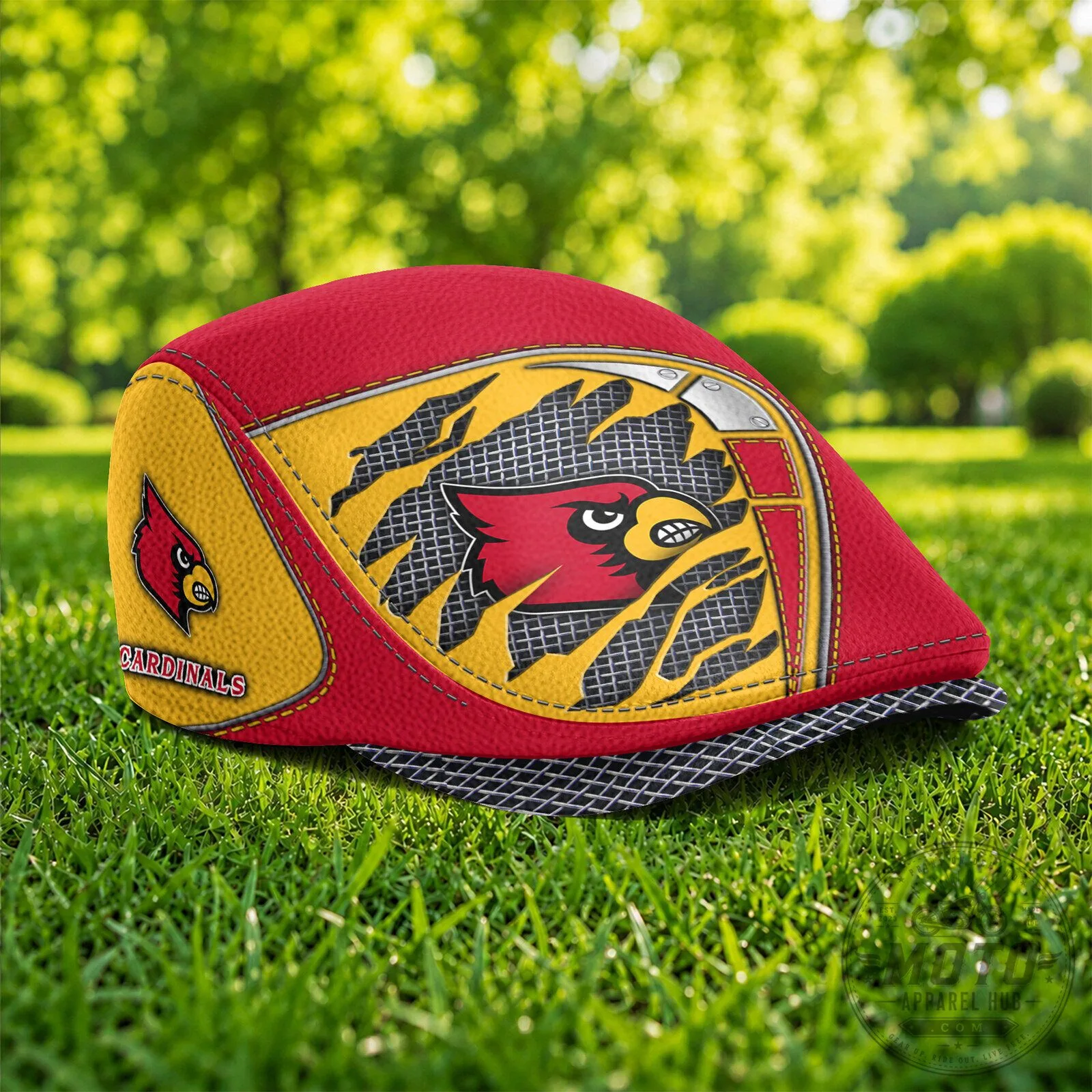 Louisville Cardinals NCAA Jeff Cap Flat Cap 9 Louisville Cardinals NCAA Jeff Cap Flat Cap