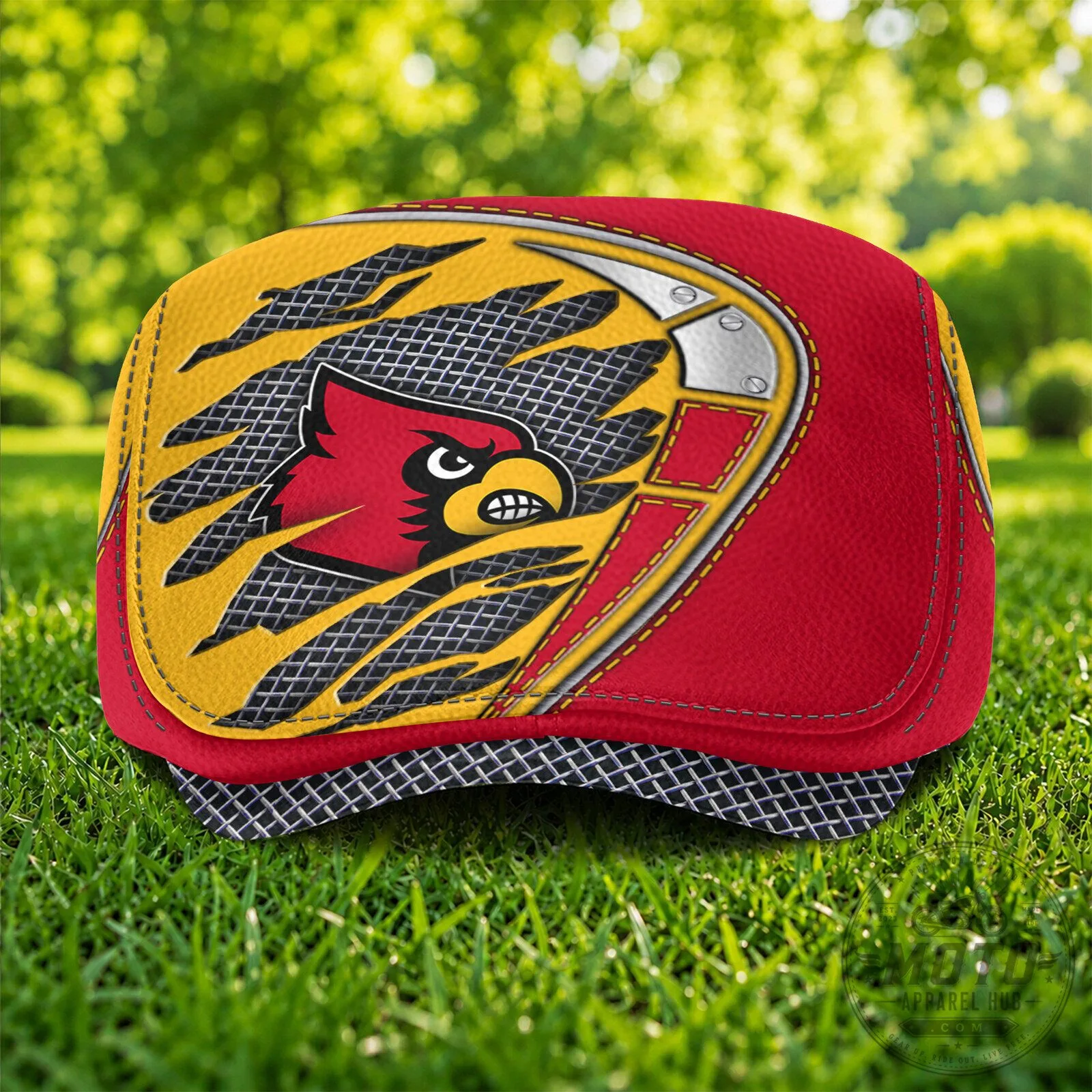 Louisville Cardinals NCAA Jeff Cap Flat Cap 10 Louisville Cardinals NCAA Jeff Cap Flat Cap