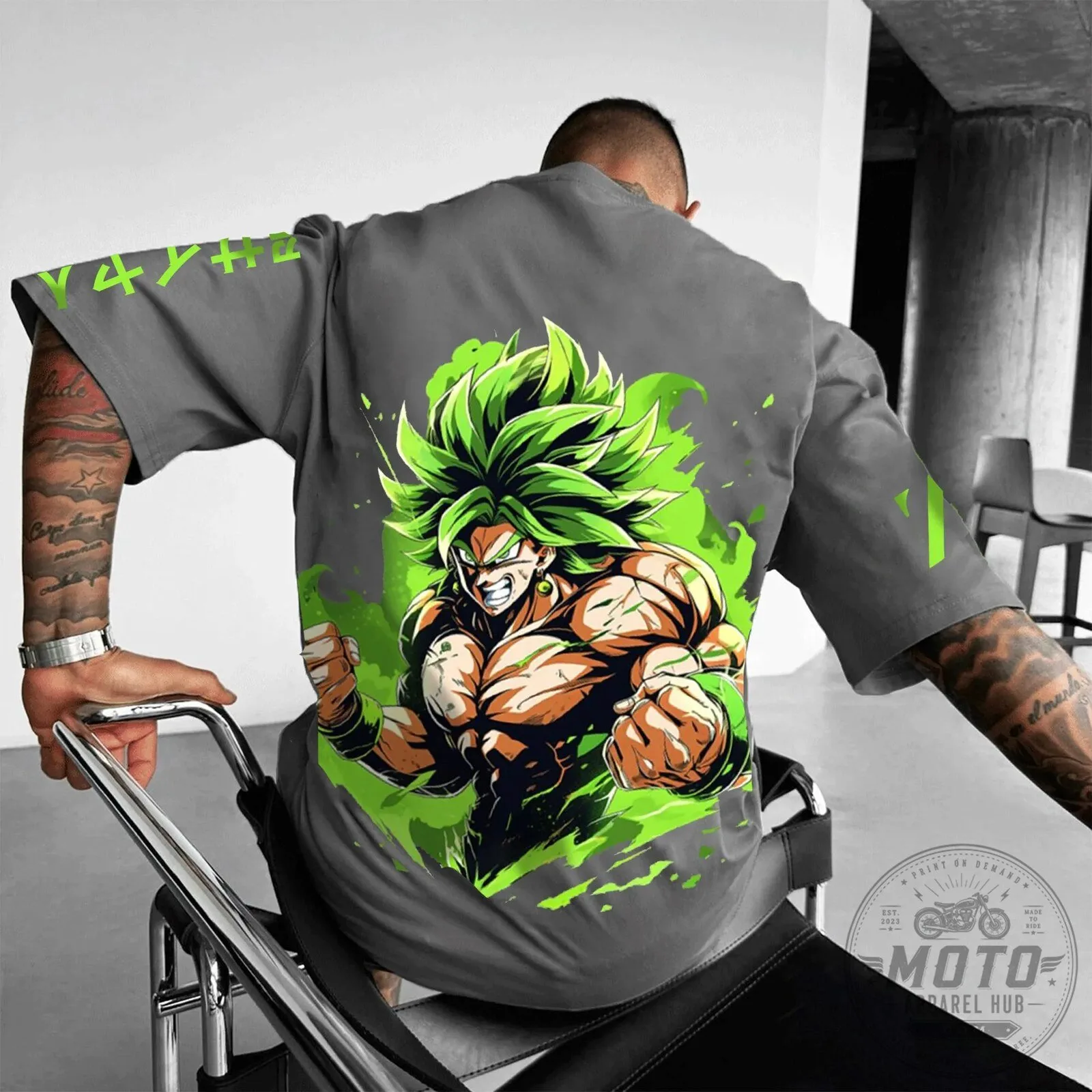 Legendary Super Saiyan Anime Graphic Tee featuring Dragon Ball Super Broly