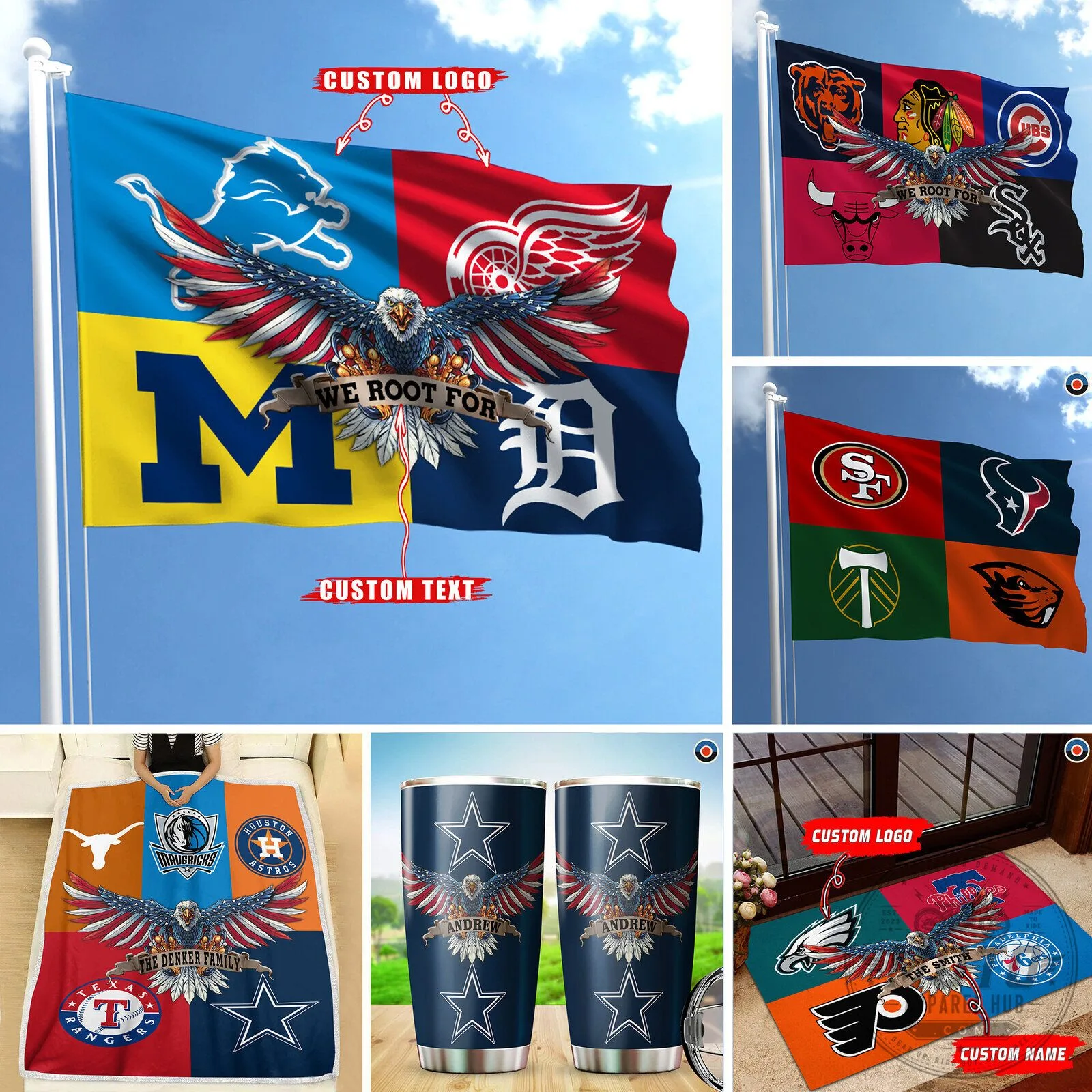 HM3 Customize any logo you want on the Flag, Doormat, Blanket, Tumbler- Custom Flag, Doormat, Blanket, Tumbler with Your Favorite 2 HM3 Customize any logo you want on the Flag, Doormat, Blanket, Tumbler- Custom Flag, Doormat, Blanket, Tumbler with Your Favorite
