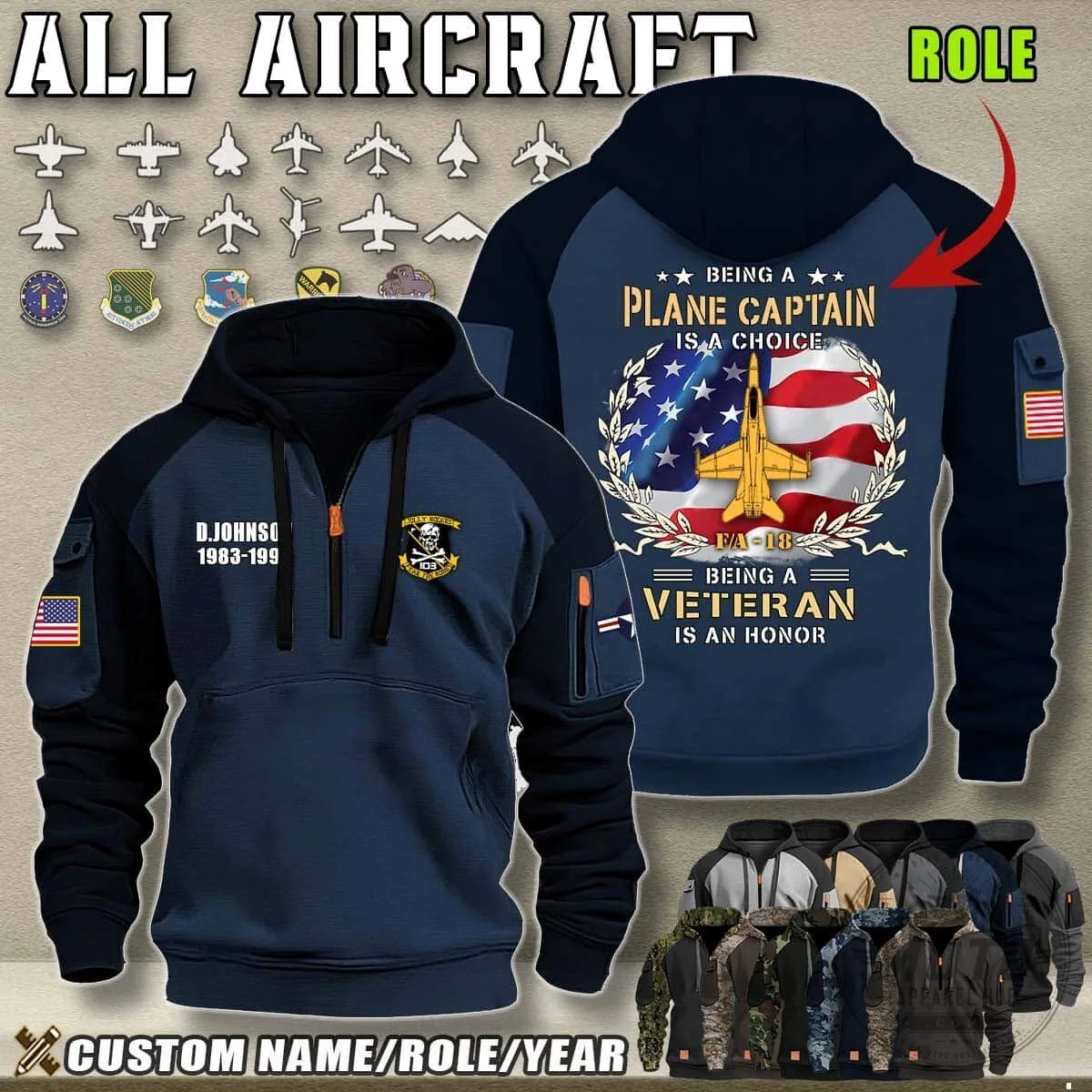 Aircraft Crew Chief Veteran Honor American Flag Camouflage Hoodie 17 Aircraft Crew Chief Veteran Honor American Flag Camouflage Hoodie