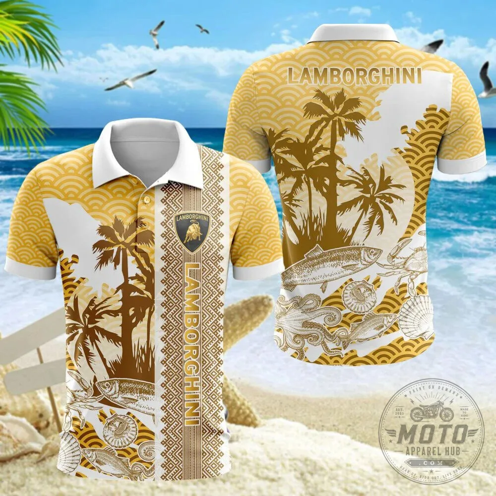 Lamborghini Gold Palm Tree Ocean Life Hawaiian Shirt 19 Lamborghini Gold Palm Tree Ocean Life Hawaiian Shirt