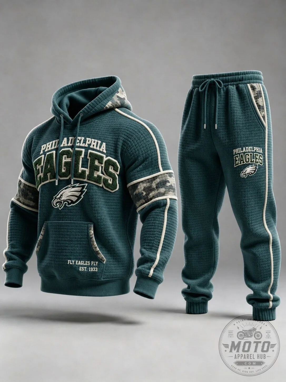 Philadelphia Eagles Fly Eagles Fly Green Camouflage Pullover Hoodie 9 Philadelphia Eagles Fly Eagles Fly Green Camouflage Pullover Hoodie