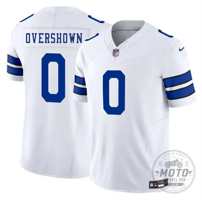 Dallas Cowboys Football DeMarvion Overshown White Limited Stitched Jersey