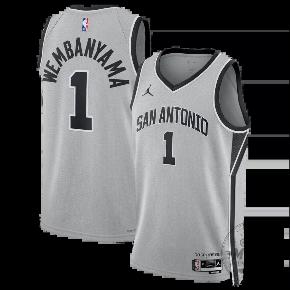 Victor Wembanyama San Antonio Spurs Statement Edition Basketball Jersey