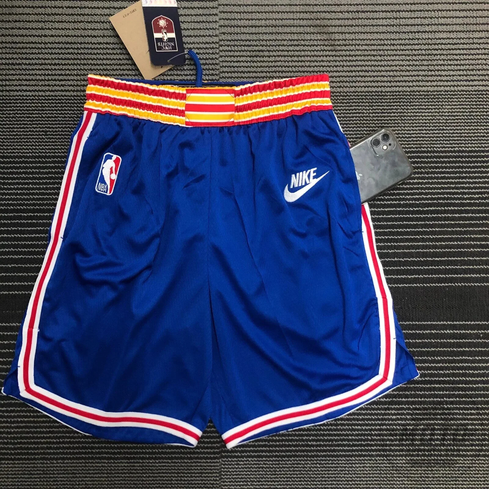 Golden State Warriors Classic Edition Diamond 75th Anniversary Basketball Shorts 1 Golden State Warriors Classic Edition Diamond 75th Anniversary Basketball Shorts