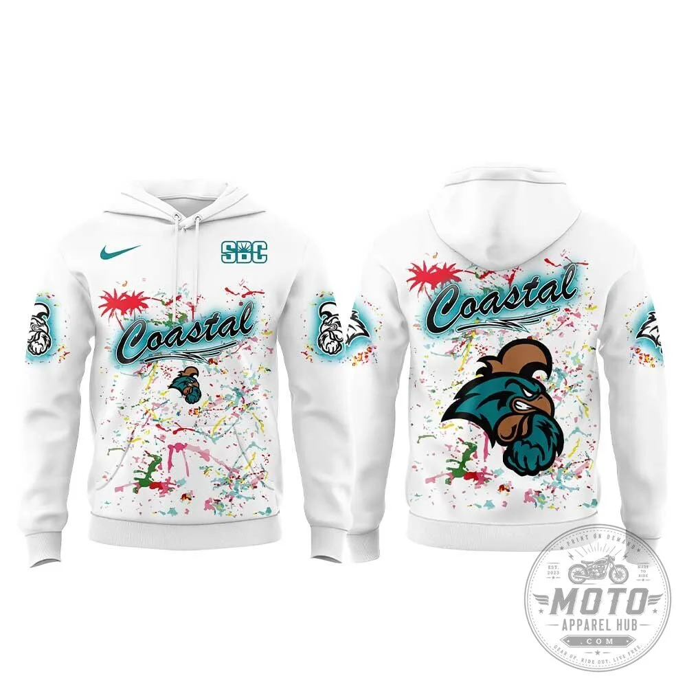 Coastal Carolina Chanticleers Football Team Fan Hoodie 9 Coastal Carolina Chanticleers Football Team Fan Hoodie
