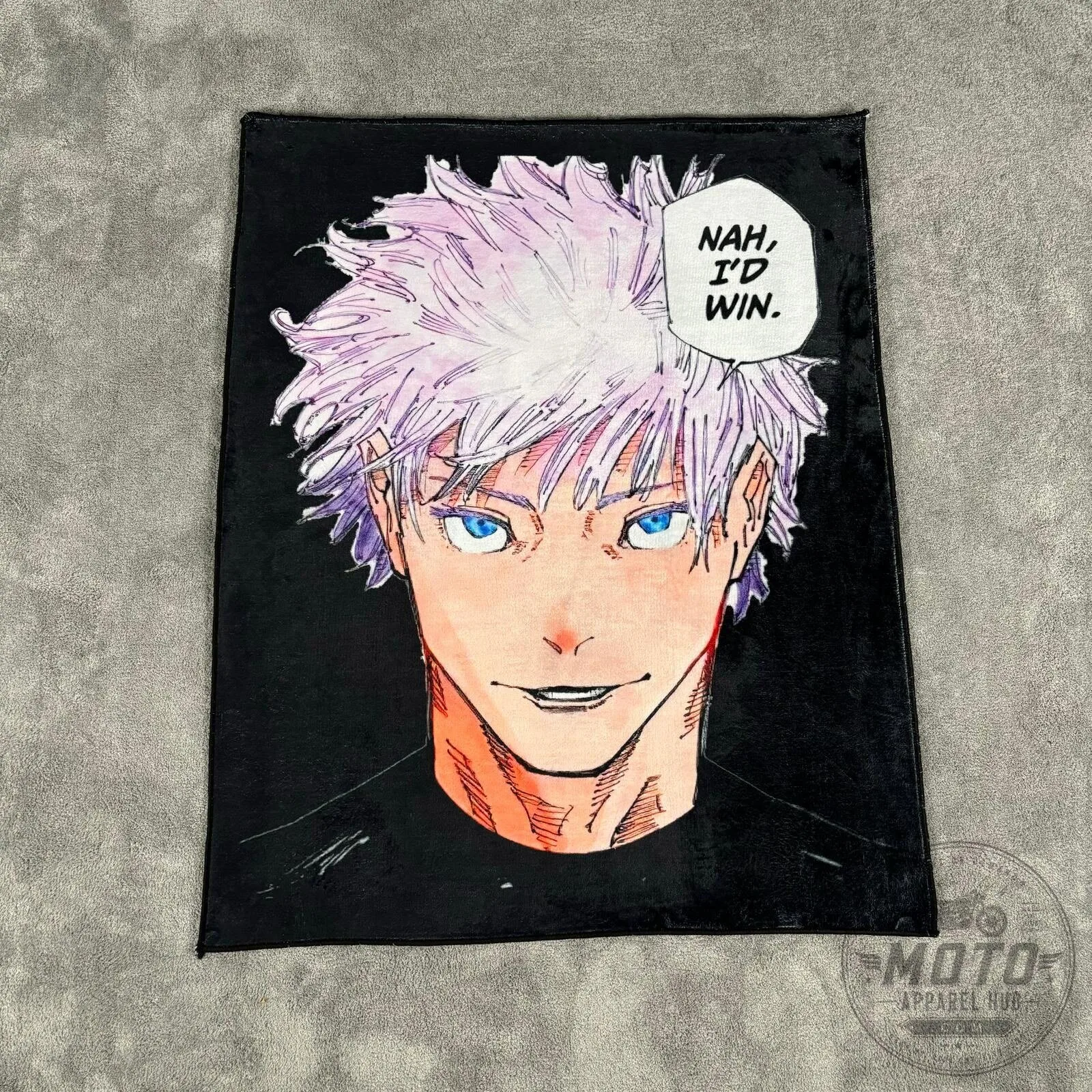 Satoru Gojo Jujutsu Kaisen Nah I'd Win Anime Manga Doormat