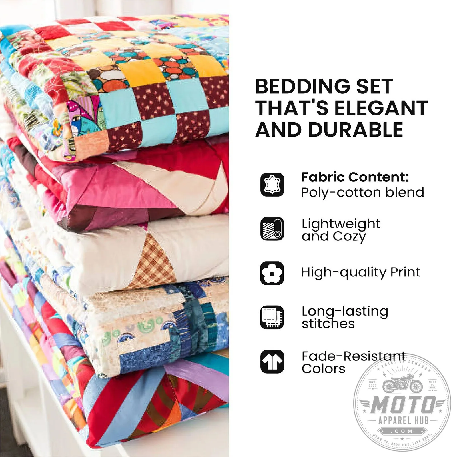 Cute Cat Book Club Chaos Quilted Bedding Set with Pillow Shams 11 Cute Cat Book Club Chaos Quilted Bedding Set with Pillow Shams