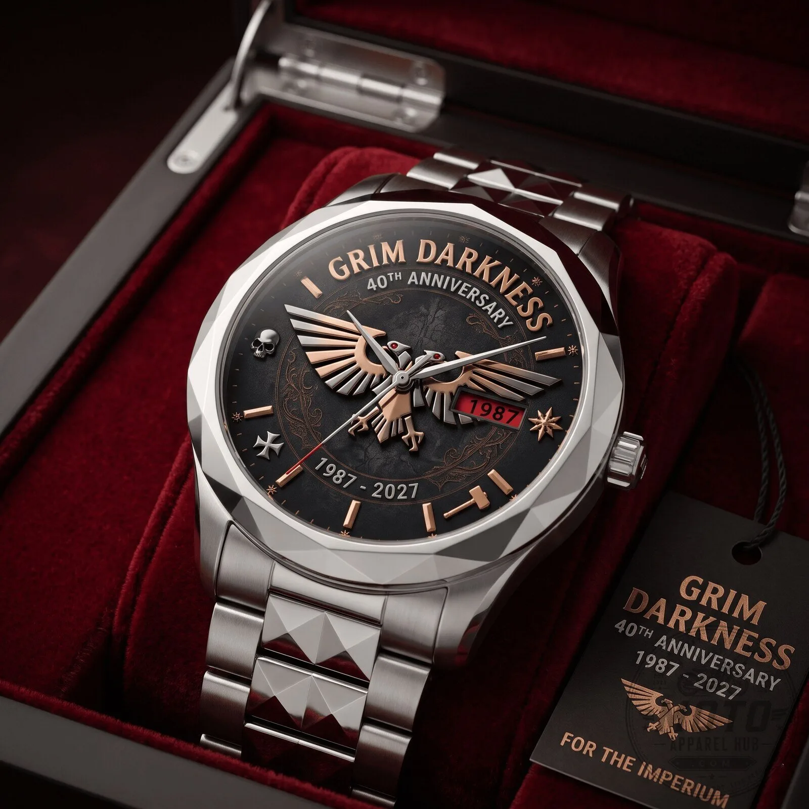 Grim Darkness 40th Anniversary Limited Edition Luxury Quartz Watch