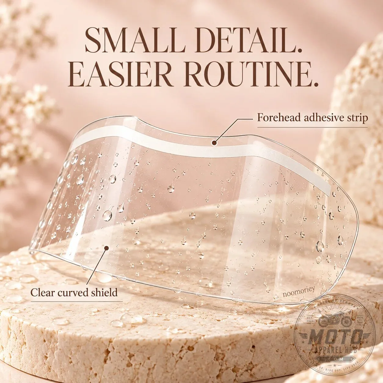 Clear Adhesive Eyelash Extension Shower Shield for Washing Hair and Face 15 Clear Adhesive Eyelash Extension Shower Shield for Washing Hair and Face