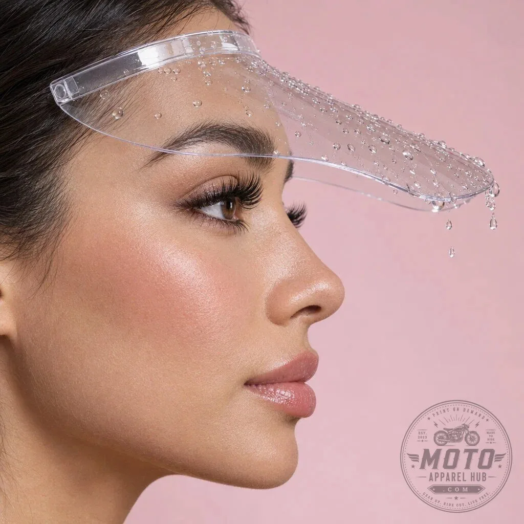 Clear Adhesive Eyelash Extension Shower Shield for Washing Hair and Face 22 Clear Adhesive Eyelash Extension Shower Shield for Washing Hair and Face