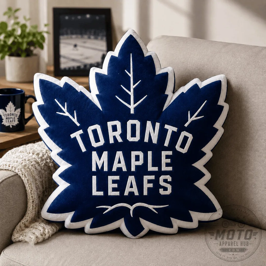 Toronto Maple Leafs NHL Hockey Team Logo Decorative Throw Pillow Toronto Maple Leafs NHL Hockey Team Logo Decorative Throw Pillow